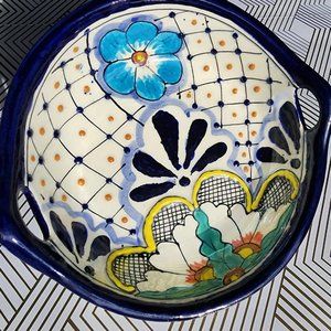 Mexican Talavera Poblana - Lead free - Handmade in Mexico - Pottery